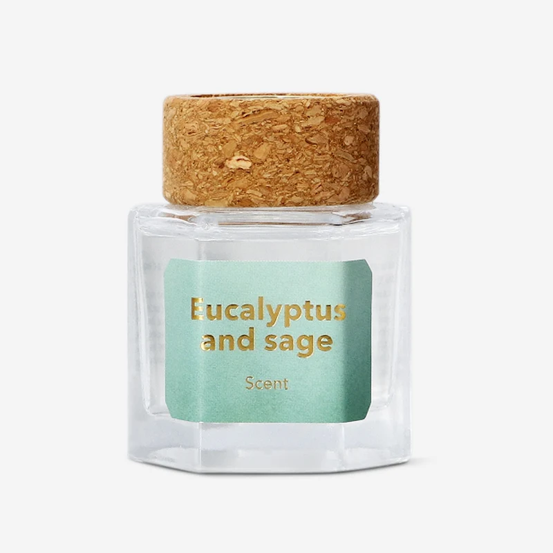 Reed diffuser with eucalyptus and sage fragrance - 50 ml