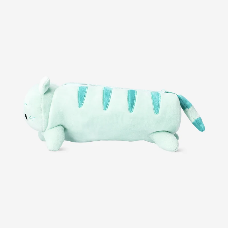 Plush cat pencil case