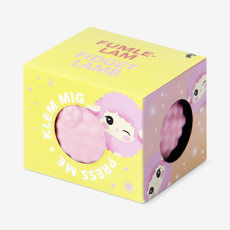 Press me toy - Pink lamb