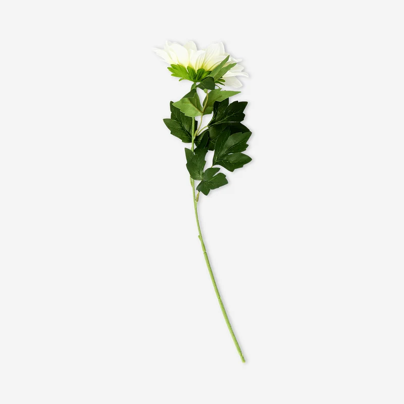 Decorative white flower - 40 cm
