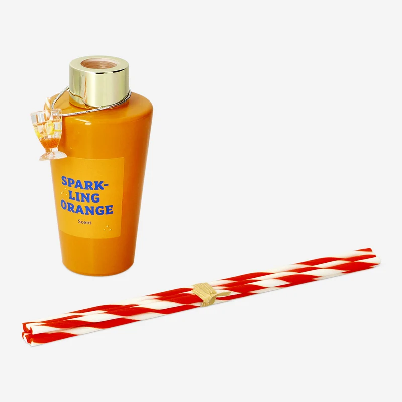 Reed diffuser with sparkling orange fragrance - 100 ml