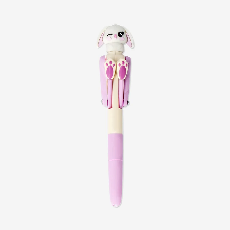Kicking ballpoint pen - Easter bunny