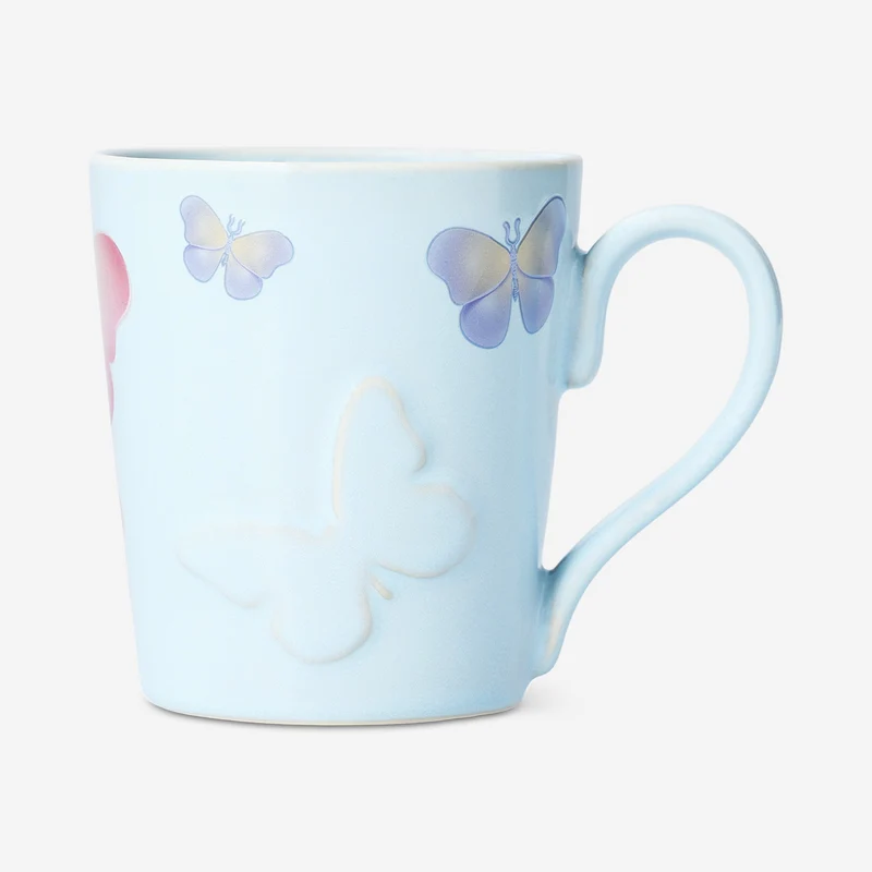 Mug with butterflies - 380 ml