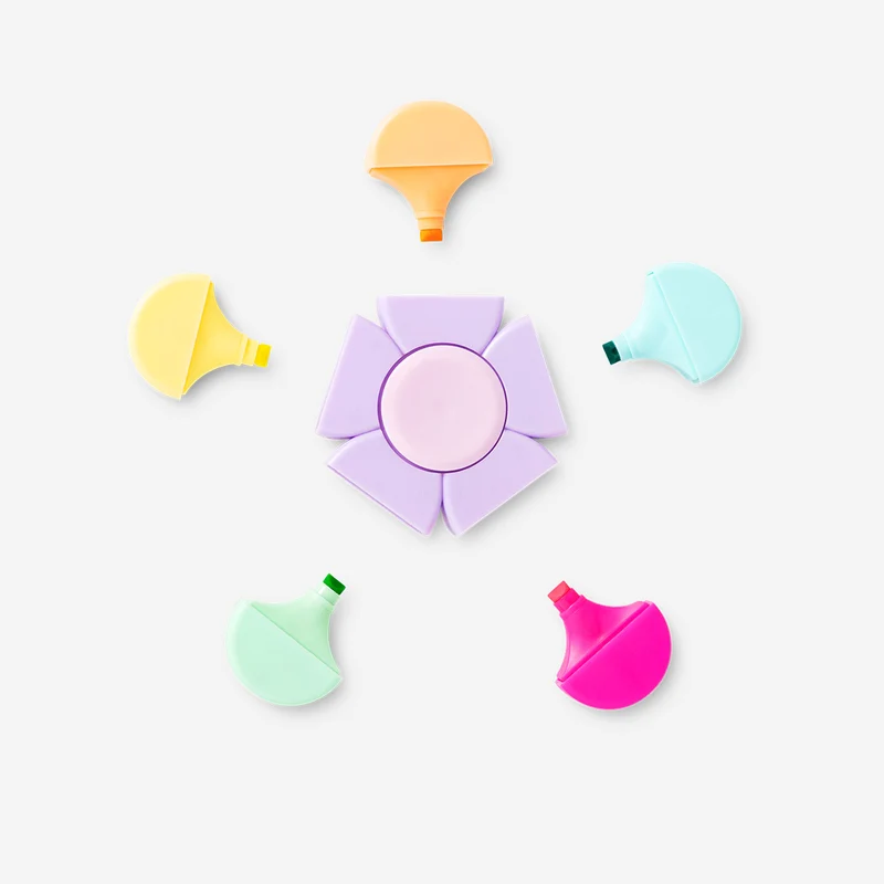 Highlighter flower - 5 colours
