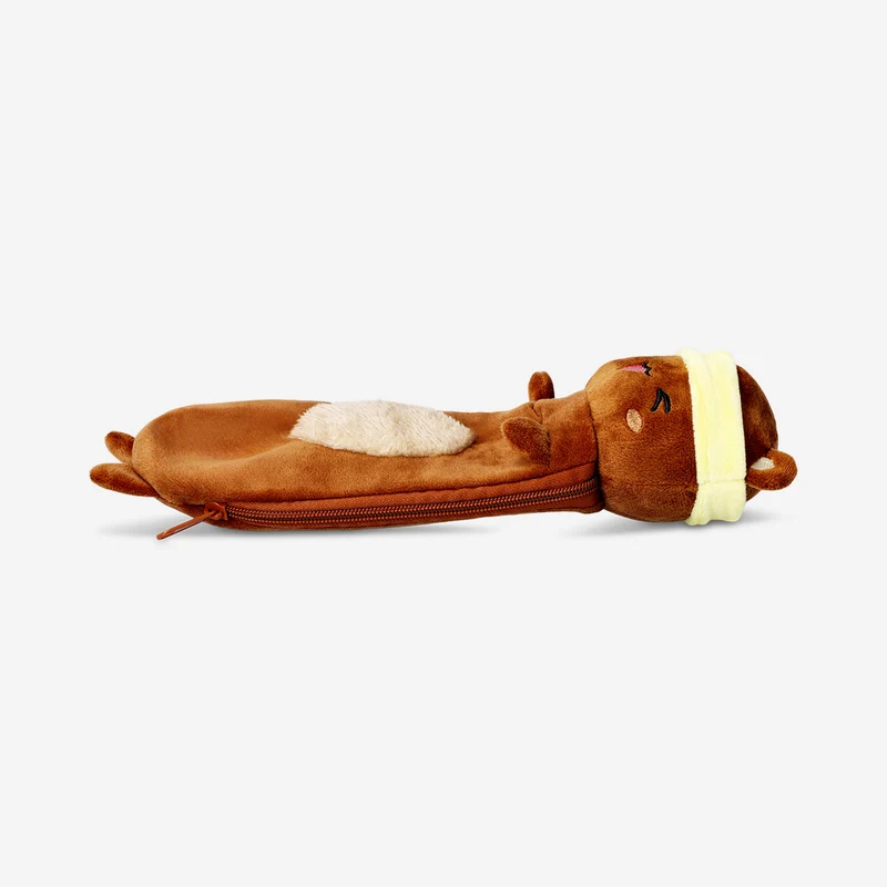Plush bear pencil case