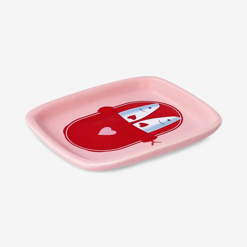 Trinket tray with sardines - 11 cm
