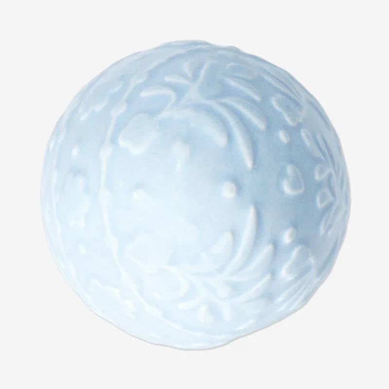 Blue decorative Easter egg - 7 cm