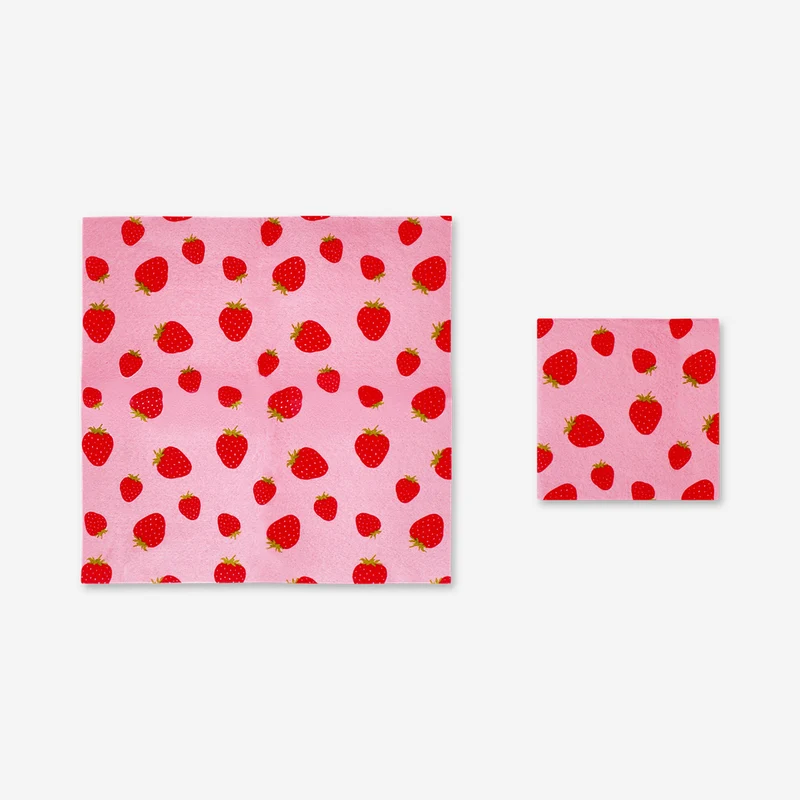 Strawberry kitchen cloths - 2 pcs