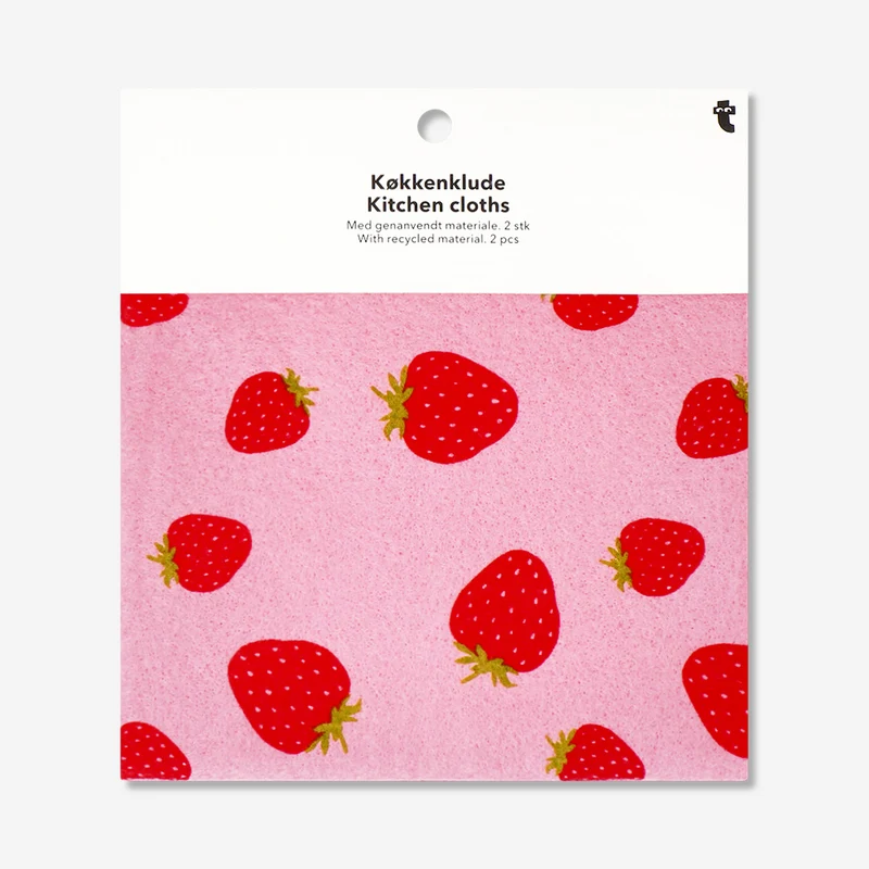 Strawberry kitchen cloths - 2 pcs