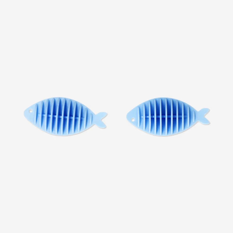 Blue fish hair catchers for washing machine - 2 pcs