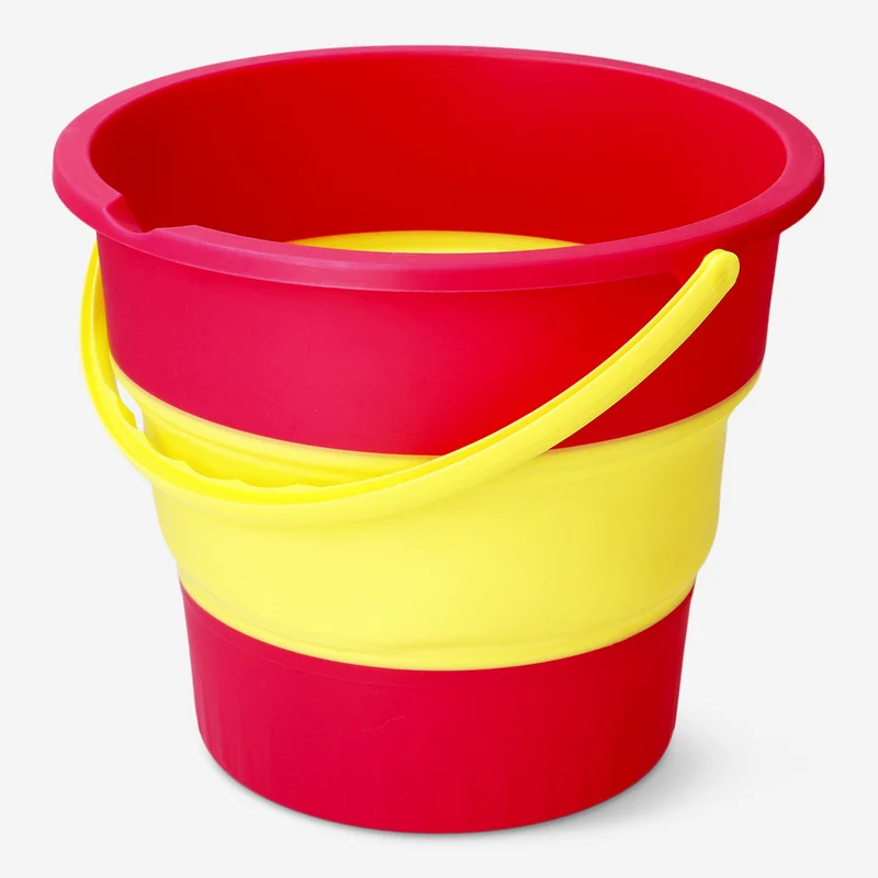 Foldable bucket with handle - 8 L