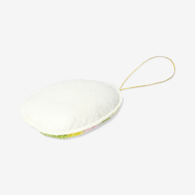 Hanging ornament - Easter egg with beads