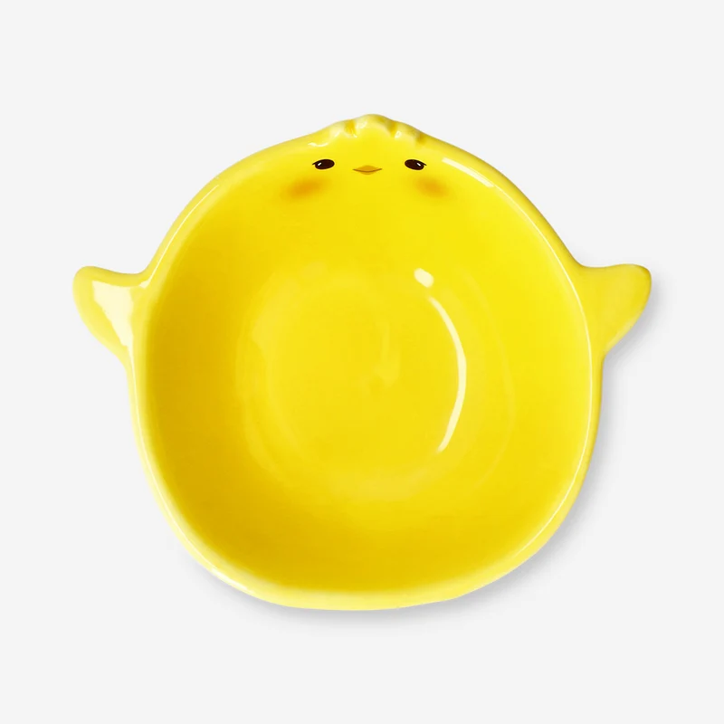 Yellow chicken bowl - 14 cm