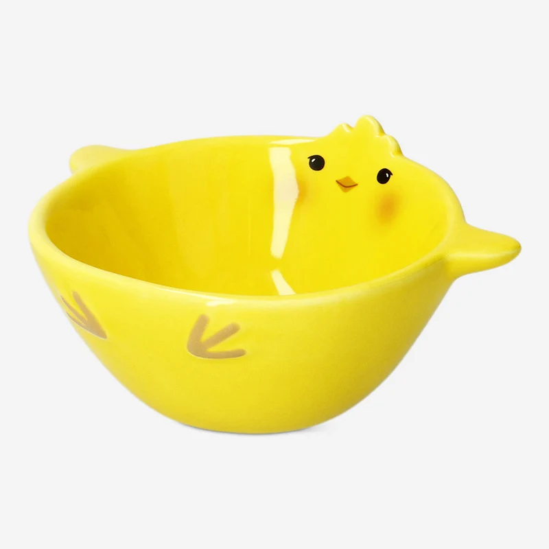 Yellow chicken bowl - 14 cm
