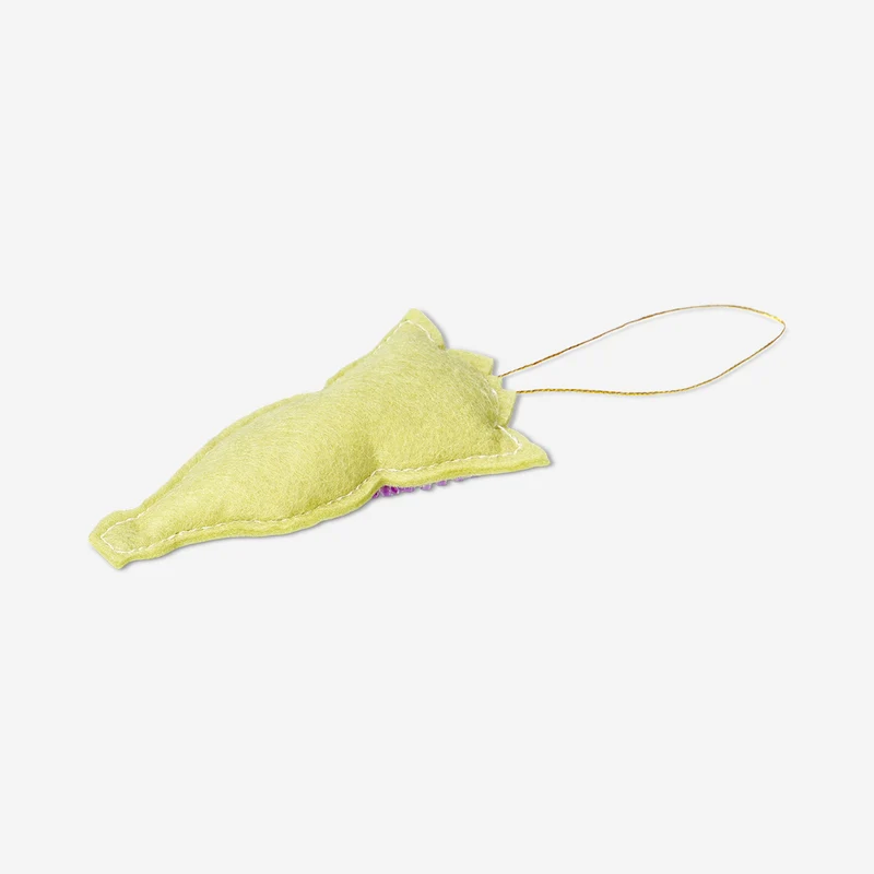 Hanging ornament - Tulip flower with beads