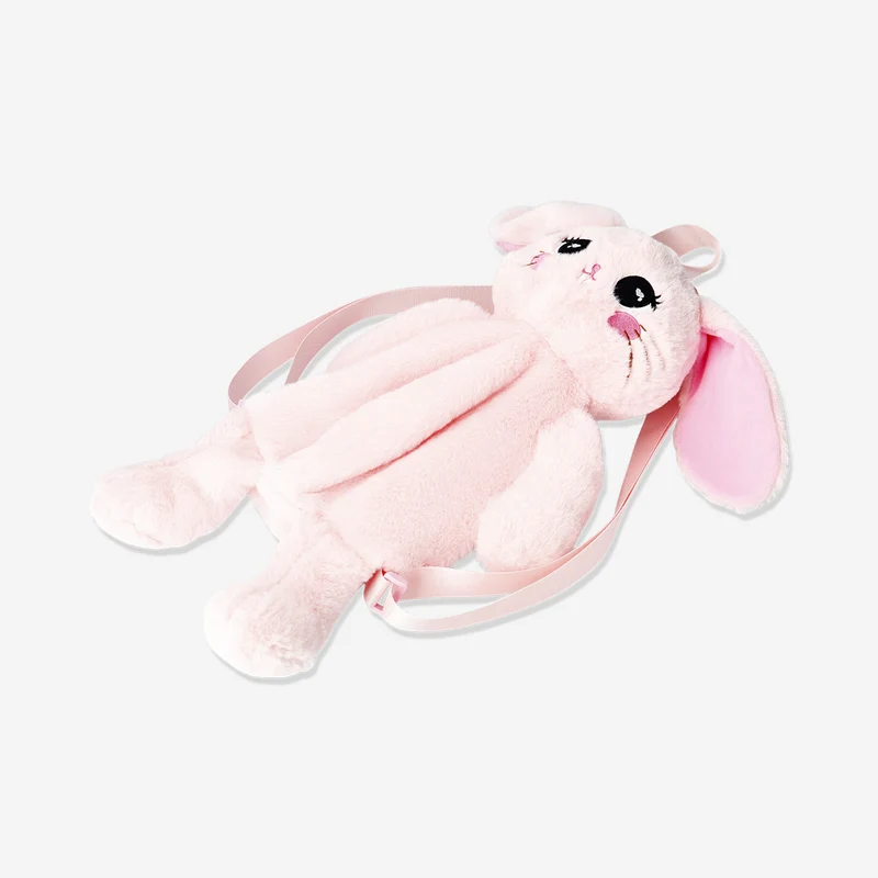 Pink bunny backpack