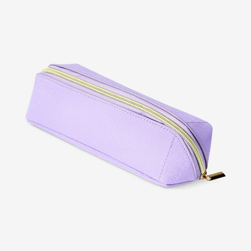 Purple pencil case