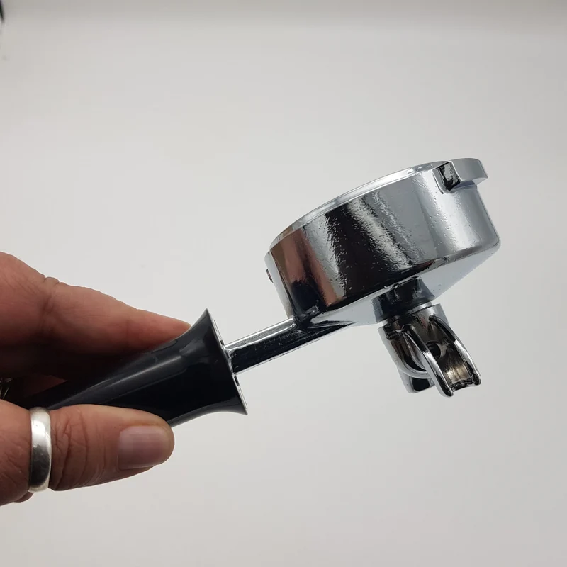 Assieme portafiltro braccetto Gaggia tipo pesante