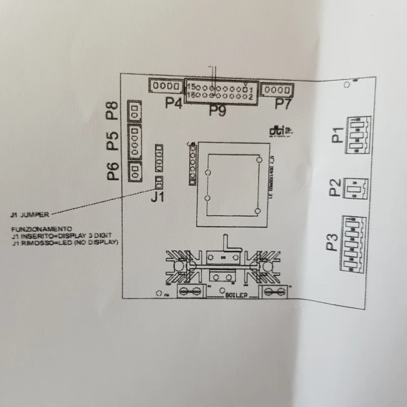 Scheda elettronica per macchina da caffè Quick Mill 03035