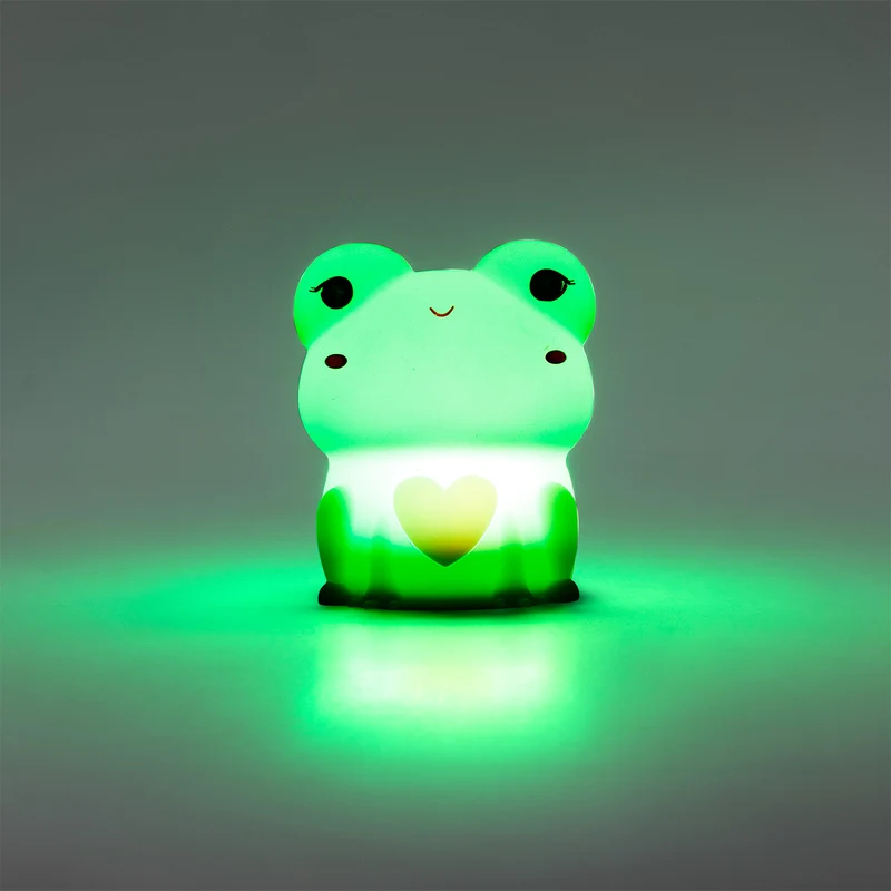 Cosy lamp - Colour changing green frog
