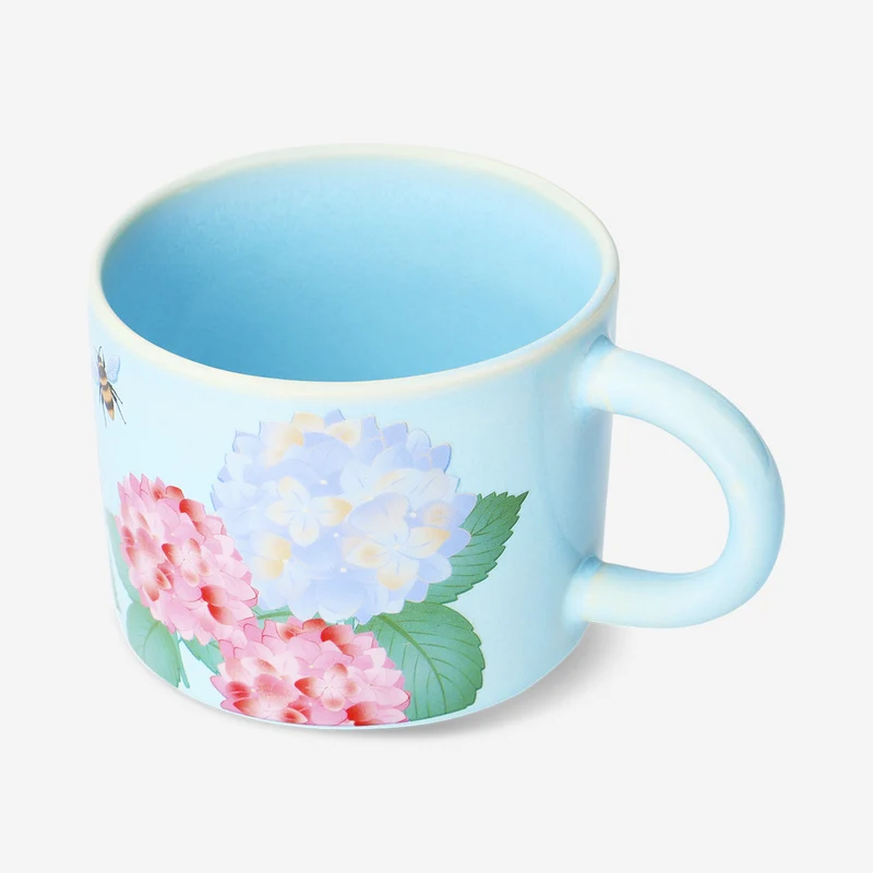 Floral mug - 390 ml
