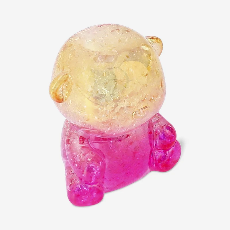 Iridescent gummy bear pencil sharpener