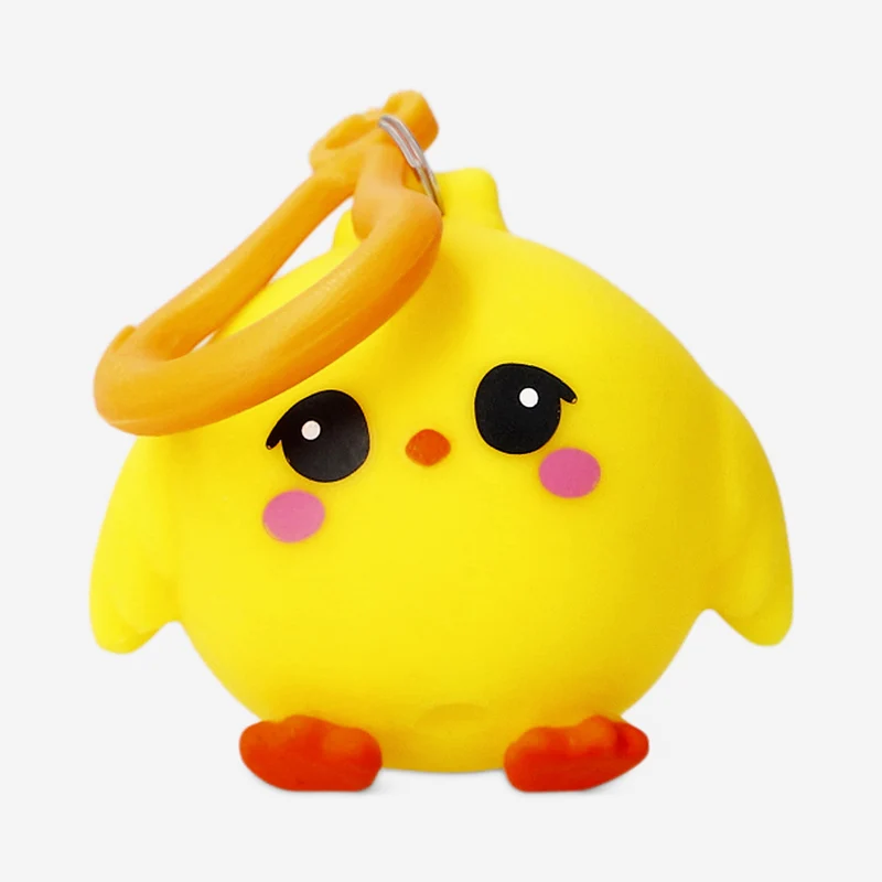 Press me toy - Easter chick key ring