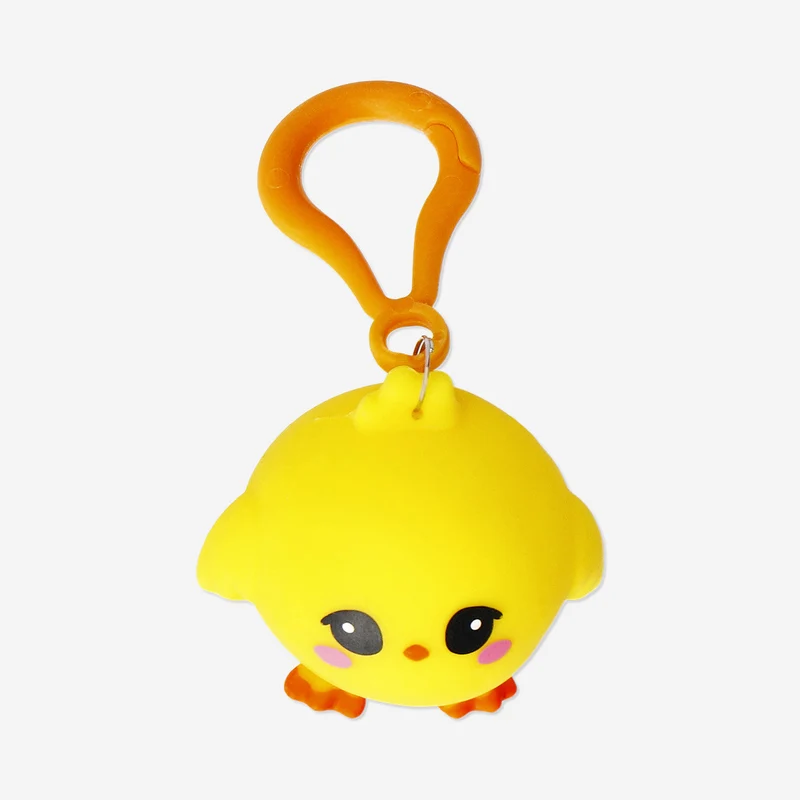 Press me toy - Easter chick key ring