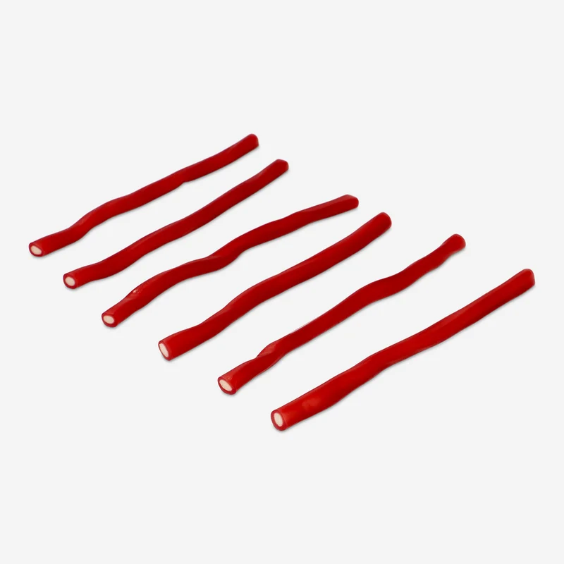 Candy gummy cables - Strawberry flavour