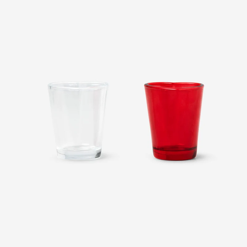 Heart shot glasses - 2 pcs