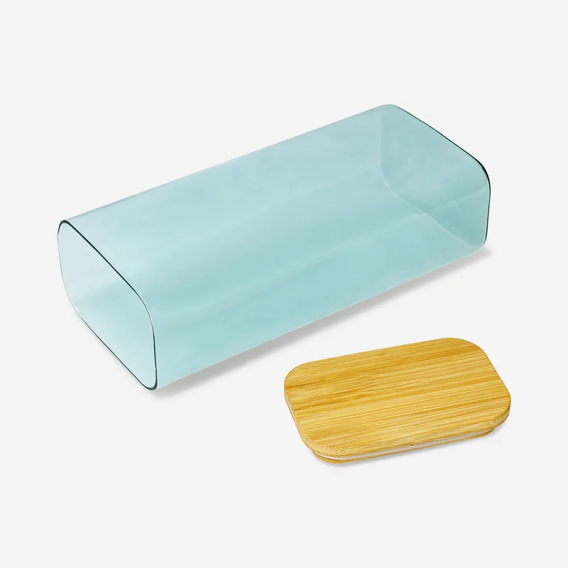 Designer Collection - Green glass storage container with lid - 2,3 L