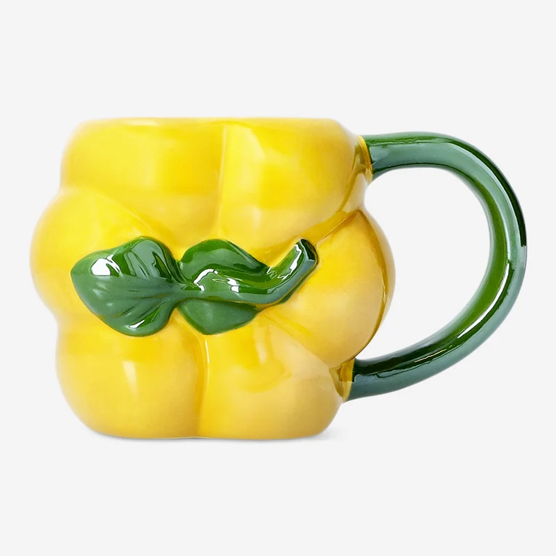 Yellow bell pepper mug - 400 ml