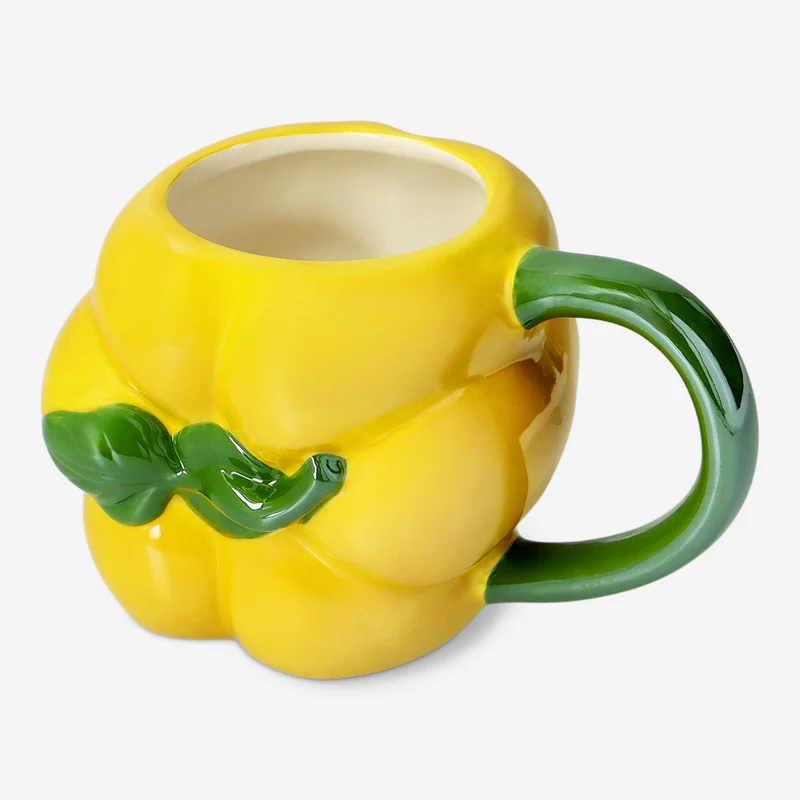 Yellow bell pepper mug - 400 ml