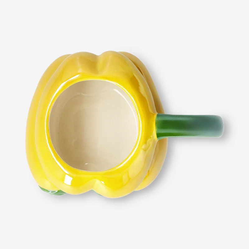 Yellow bell pepper mug - 400 ml