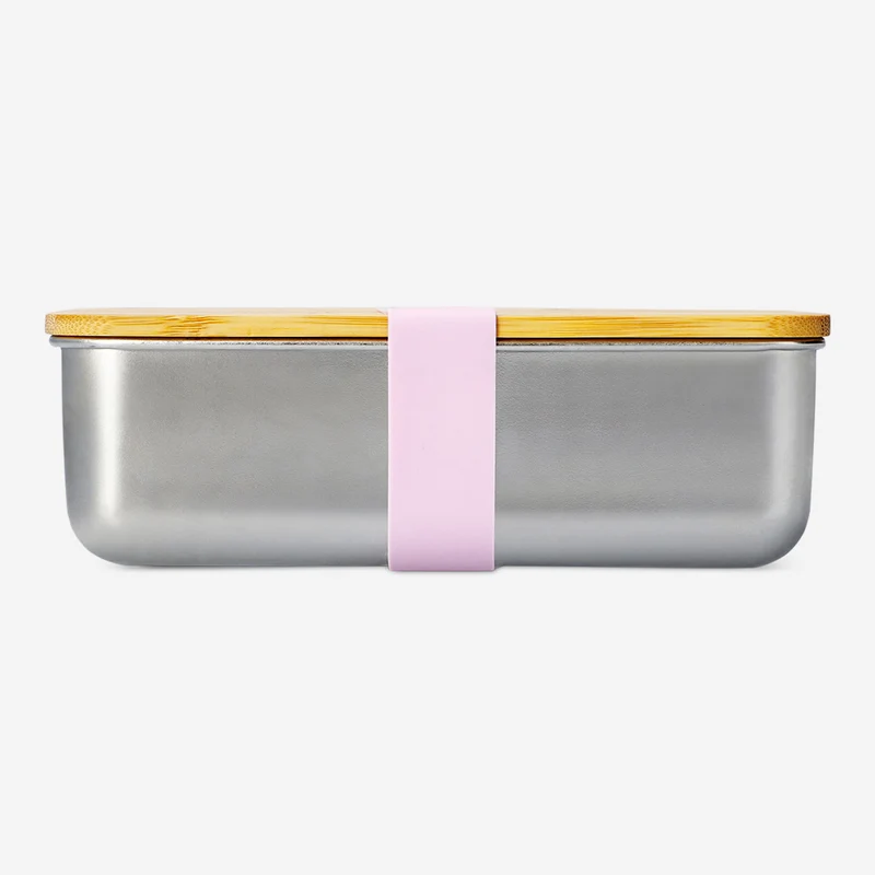 Designer Collection - Steel lunchbox with lid - 17 cm