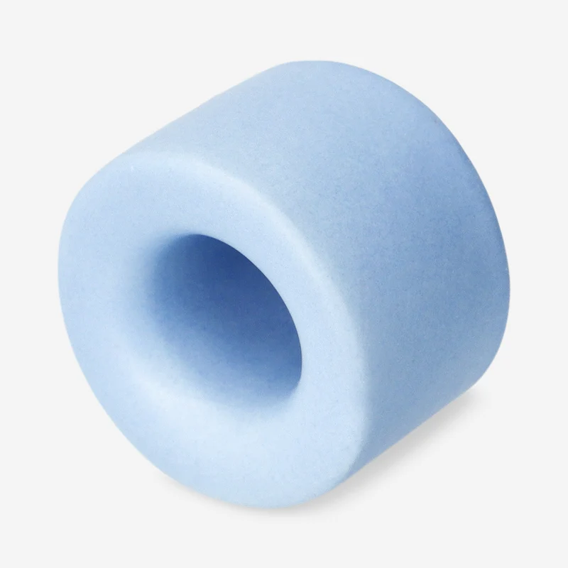 Blue toothbrush holder - 4 cm