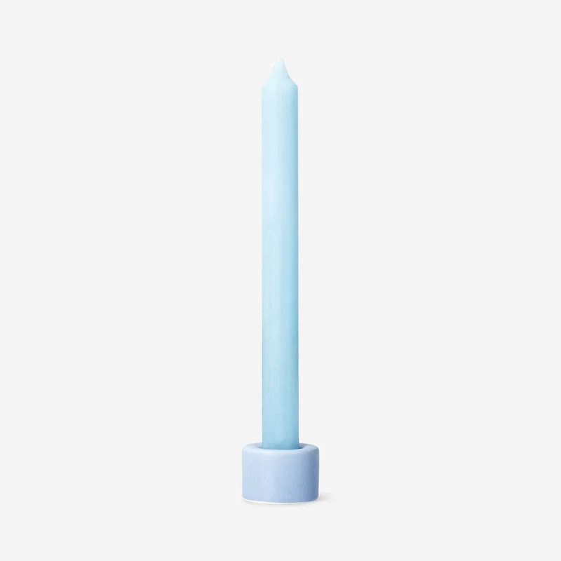 Blue toothbrush holder - 4 cm