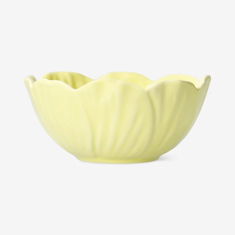 Yellow flower bowl - 11 cm