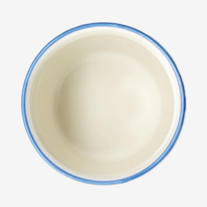 Blue floral espresso cup