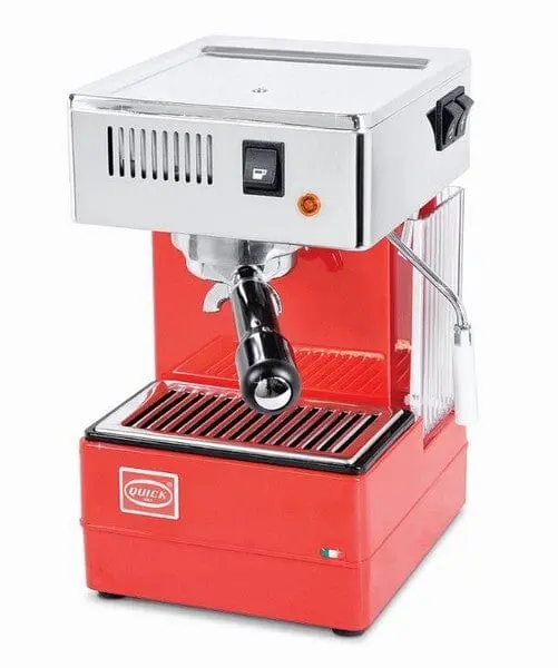 Macchina caffe' con vapore 0820 Quick Mill rossa
