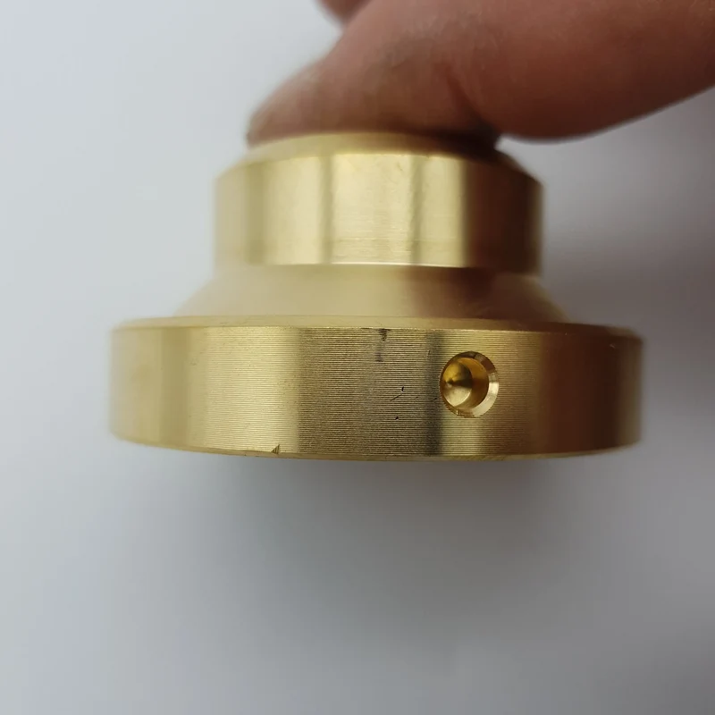 Pressa cialda in ottone per macchina da caffè Faber