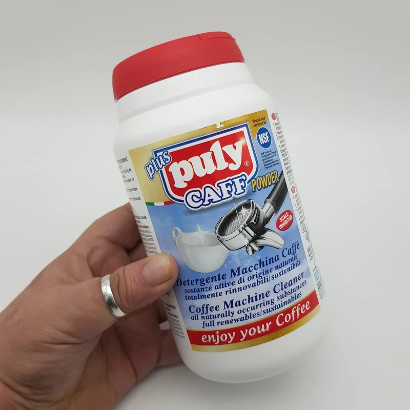 Barattolo 570g "pulycaff" plus polvere in cristalli per pulizia gruppo caffè Lelit