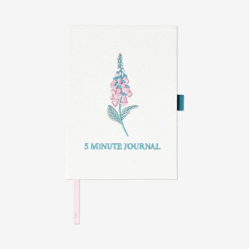 White five minute journal