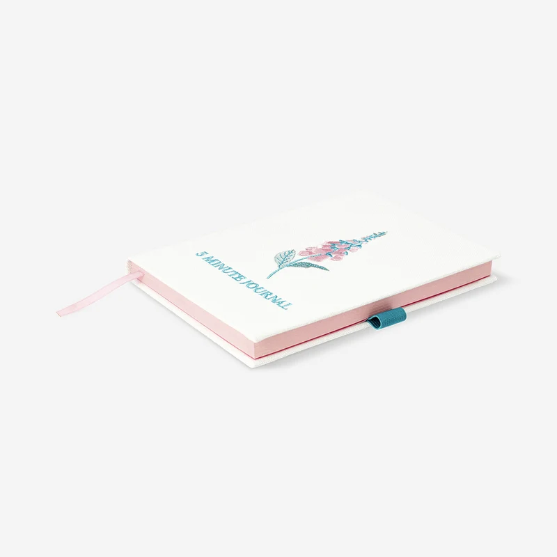 White five minute journal