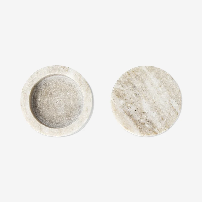 Decorative marble jar