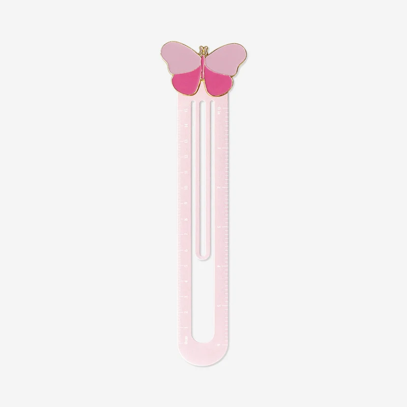 Butterfly metal ruler