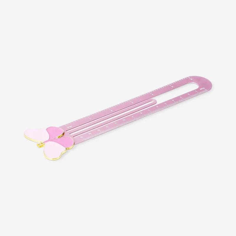 Butterfly metal ruler