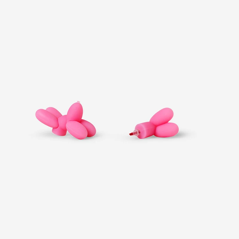 Pink balloon dog highlighter