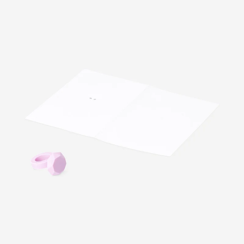 Valentine's card with ring