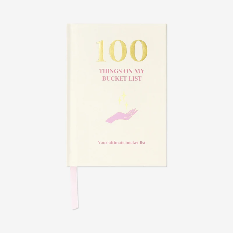 A6 bucket list journal